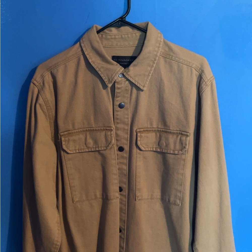 Roundtree & Yorke Men's Brown Shirt Jacket